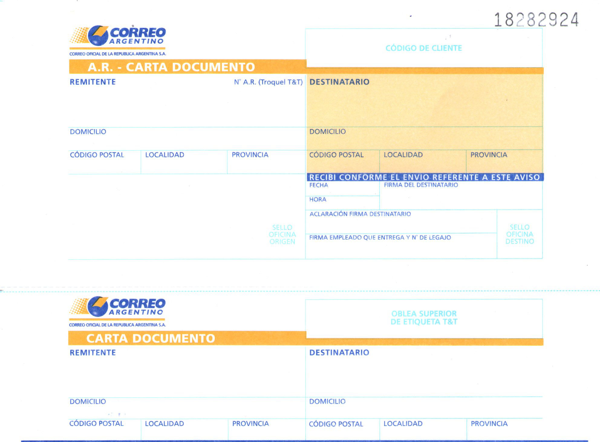 Software Para Confección De Cartas Documento Y Telegramas 0370